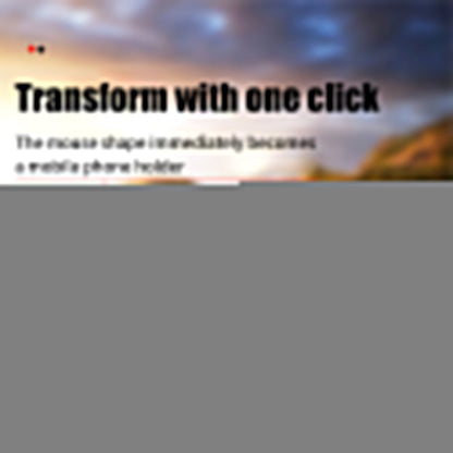 Rotating Car Phone Holder Mouse Shape