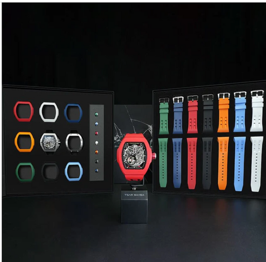 Atomic Interchangeable Automatic Watch Combo (7-in-1) | ساعة أوتوماتيك فاخرة قابلة للتبديل 7×1